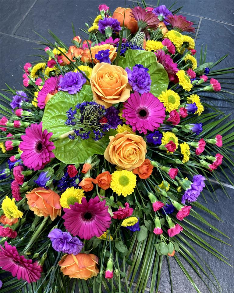 Funeral flowers St Ives Camborne Redruth Penzance